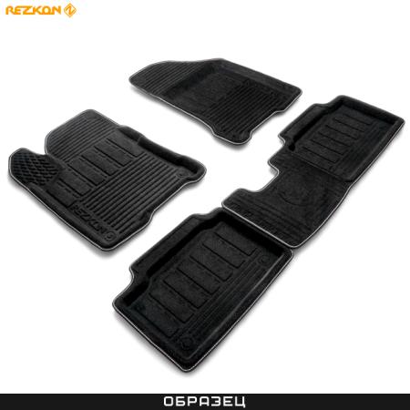 Коврики салона 3D Evaplast текстильные для Skoda Octavia A7 (2013-2020) Ser.S № 4530010250