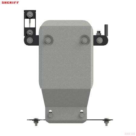 Защита редуктора для Audi Q8 с пневматической подвеской (2018-2025) № 02.4144