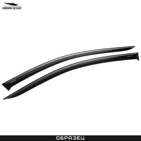 Дефлекторы окон Voron Glass для Mercedes Sprinter (W906) фургон (2006-2013) 2 шт. № DEF00823
