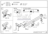 Фаркоп Galia Land Rover Evogue (2011-2018) № R093C