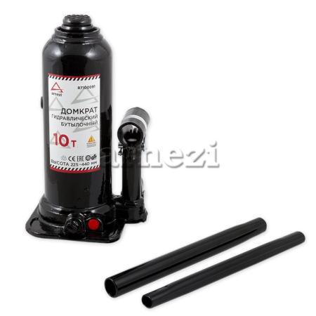 Домкрат гидравлический бутылочный 10 т. 225-440 мм. ARNEZI R7100091