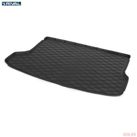 Коврик багажника Rival для Kia Seltos (2020-2025) с сабвуфером № 12810003