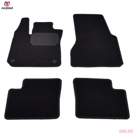 Коврики салона Norplast текстильные для Smart ForFour (W453) (2014-2021) № NPA10-VTe820-200