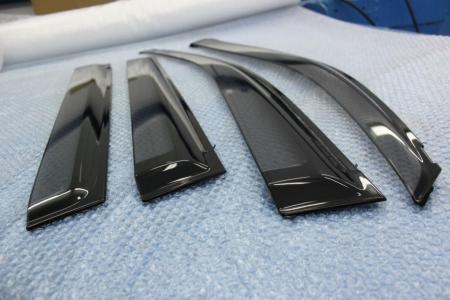 Дефлекторы боковых окон Toyota оригинальные Premium для Toyota Land Cruiser Prado 150 (2013-2025) № 08611-60890