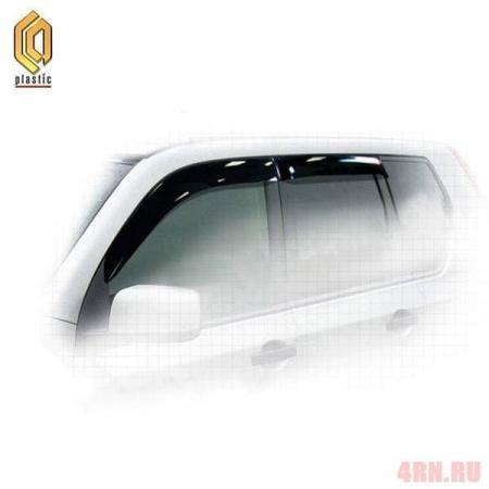 Дефлекторы окон CA Plastic Classic полупрозрачные для Nissan X-Trail (T31) (2007-2010) № 2010030302416