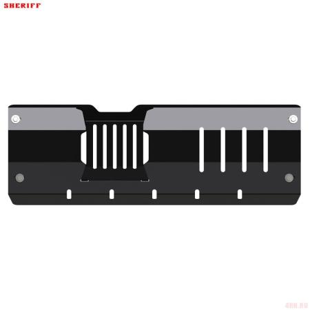 Защита заднего моста для Suzuki Jimny (2018-2025) № 23.4036