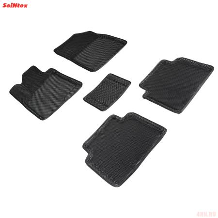 Коврики салона Eva 3D "сота" для Haval Jolion (2021-2025) 4WD № 97485