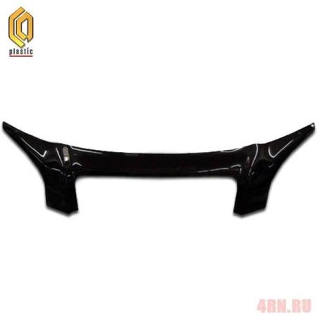 Дефлектор капота CA Plastic "Exclusive" Classic черный для Hyundai Tucson (2006-2010) № 2010060102130