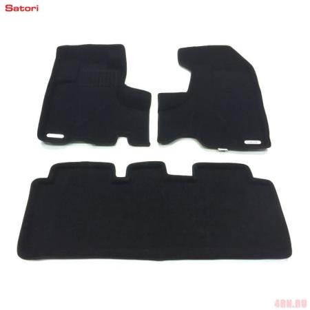Коврики салона Satori Liner 3D Basic для Honda CR-V (2007-2012) № SI 08-00101