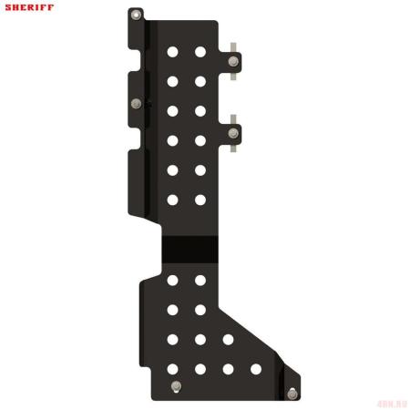 Защита топливных трубок для SsangYong Actyon (2012-2019) № 29.2242