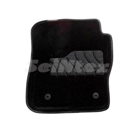 Коврики салона 3D текстильные для Ford C-Max (2003-2010) серые № 71715