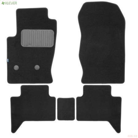 Коврики салона текстильные Premium для Tank 300 (2022-2025) 5 шт. № KLEVER0312200122110kh