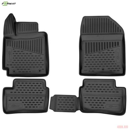 Коврики в салон 3D Format для Kia Picanto хэтчбек (2017-2021) № FORMAT.3D2564210
