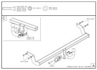 Фаркоп Galia для Hyundai Accent (2006-2010) № H071A