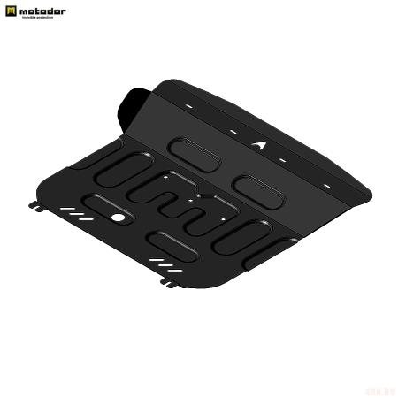 Защита картера и КПП для FAW Bestune T99 (2022-2025) № 53903