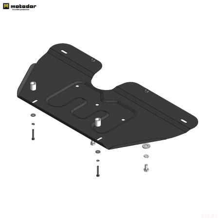 Защита электроусилителя руля для GAC GS8 (2023-2025) № 77803