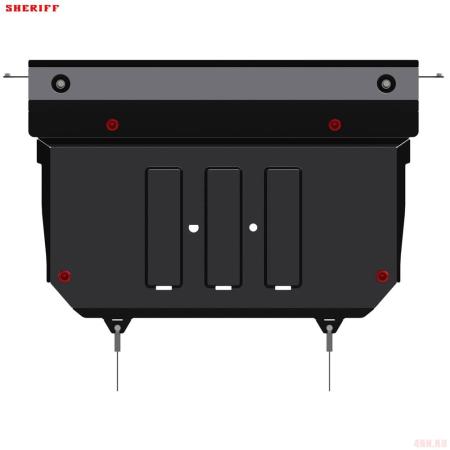 Защита картера и КПП для Mazda 3 (2019-2025) № 12.4319