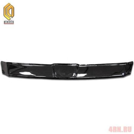 Дефлектор капота CA Plastic Classic черный для Luxgen 7 SUV (2013-2017) № 2010010111144