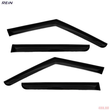 Дефлекторы окон Rein для Land Rover Discovery 3 (2005-2009) № REINWV395