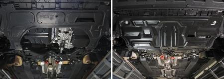 Защита картера и КПП для Skoda Roomster (2006-2015) № AM.5877.1