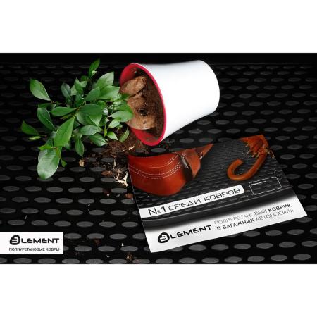 Коврик в багажник для Lexus GX (2013-2023) 5 мест № ELEMENT2954B13