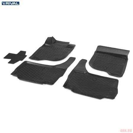 Коврики салона для Mitsubishi Pajero Sport (2016-2025) № 14005002