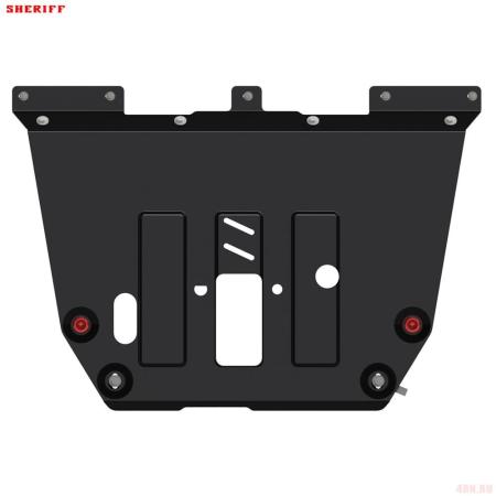 Защита картера и КПП для Jeep Compass (2018-2025) № 04.4168