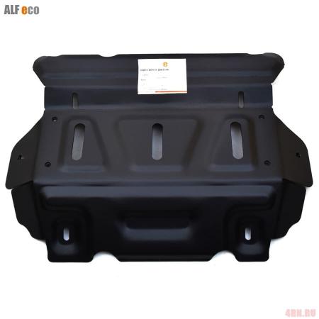 Защита картера и радиатора для Toyota Hilux (2015-2025) № ALF.24.90