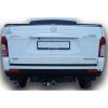 Фаркоп Лидер Плюс усиленный со сварным фланцевым шаром для SsangYong Action Sports (QJ) (2007-2012) № S208-FC