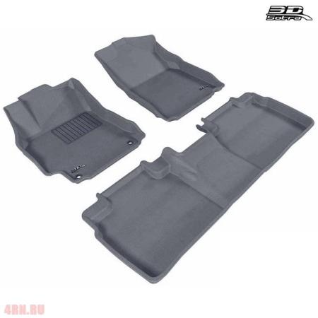 Коврики салона Sotra Liner 3D VIP серые для Toyota Camry (2011-2017) № ST 73-00104