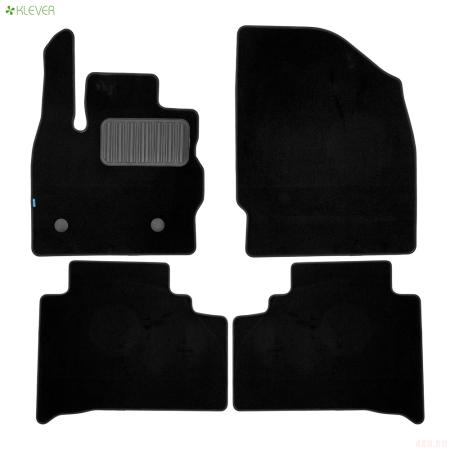 Коврики салона текстильные Premium для Skywell ET5 (2022-2025) 4 шт. № KLEVER0510700122110kh