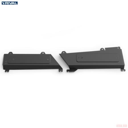 Защита трубок кондиционера для Jetour X90 Plus передний (2023-2025) № 111.0940.1