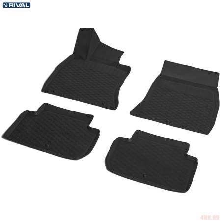 Коврик салона Rival для Kia Stinger (2018-2023) Comfort 2WD № 12809002