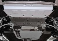 Защита радиатора и КПП для BMW 3-Cерия 4WD (2018-2025) 3 части № K333.0536.1