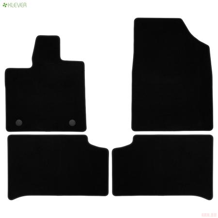 Коврики салона текстильные Econom для Changan UNI-K (2022-2025) 4 шт. № KLEVER0109200301200k
