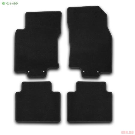Коврики салона Klever текстильные Econom для Nissan X-Trail (2014-2022) № KVR01365401200k