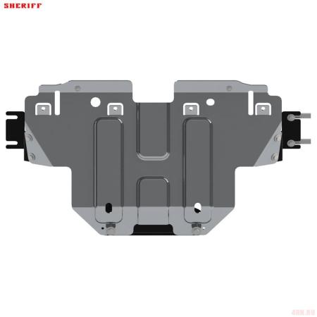 Защита радиатора для Mercedes Х-Class (2018-2025) № 13.3870