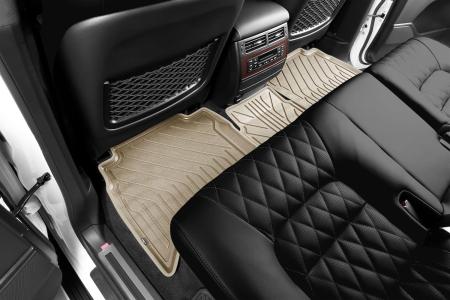 Коврики в салон 3D Kvest для Toyota Land Cruiser 200 (2015-2021) бежевые № KVESTTYT00001Kb2