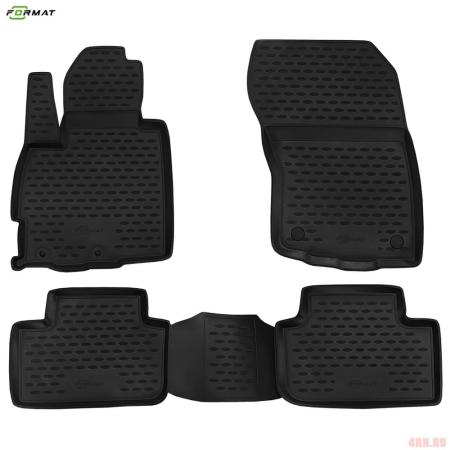 Коврики в салон Format для Mitsubishi ASX (2010-2022) № FORMAT.35.25.210k