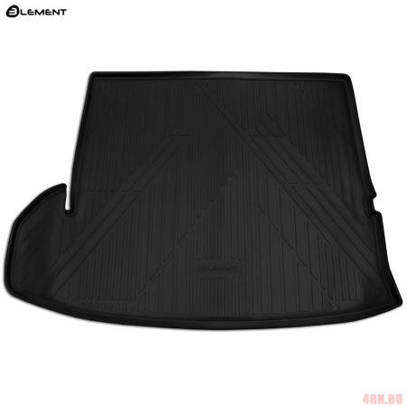 Коврик в багажник для Toyota Highlander (2014-2019) длинный № CARTYT00014