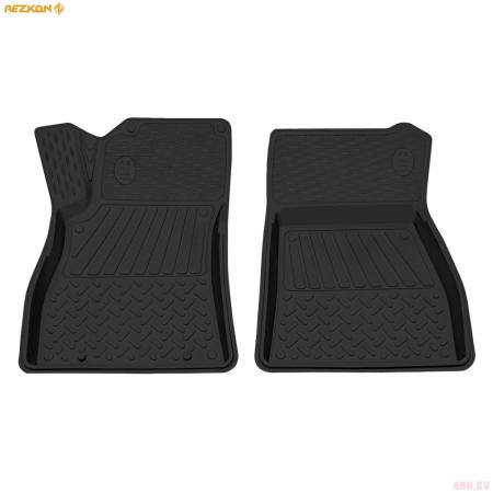 Коврики салона Rezkon передние резиновые для Nissan Juke (2011-2019) № 1525010100