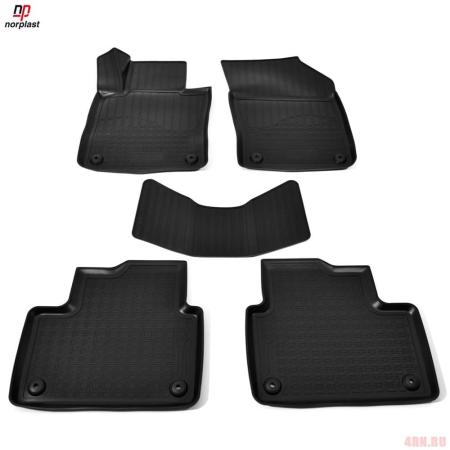 Коврики салона 3D для Volvo V60 (2018-2025) № NPA11-C96-134-2