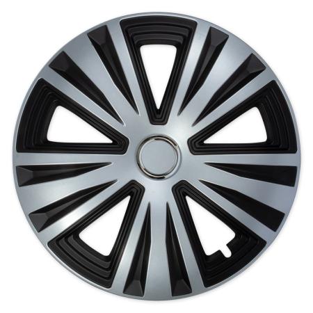 Колпаки Jestic R16 Glory Ring Mix черные, 4 шт. № 16-084-RING-MIX