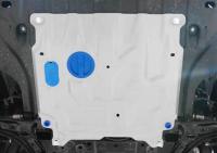 Защита двигателя и КПП для Hyundai Solaris (2017-2022) № 333.2369.1