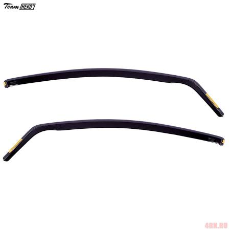Дефлекторы передних окон Heko для Fiat Grande Punto 3дв. (2005-2009) № 15144