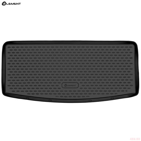 Коврик багажника для Cadillac Escalade (2020-2025) разложенный 3-й ряд № ELEMENTAN0215K13