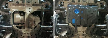 Защита двигателя и КПП для Geely Emgrand EC7 (2011-2016) № 111.1902.1