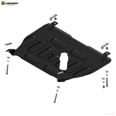 Защита картера и КПП для Changan CS95 (2023-2025) № 77212