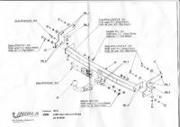 Фаркоп Imiola для Volvo V40 универсал (1995-2004) № V.004