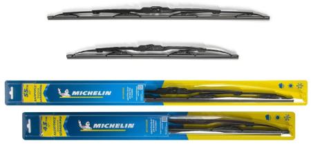Щетки стеклоочистителя Michelin каркасные для Subaru Impreza седан, универсал (2000-2007) № K13922-17